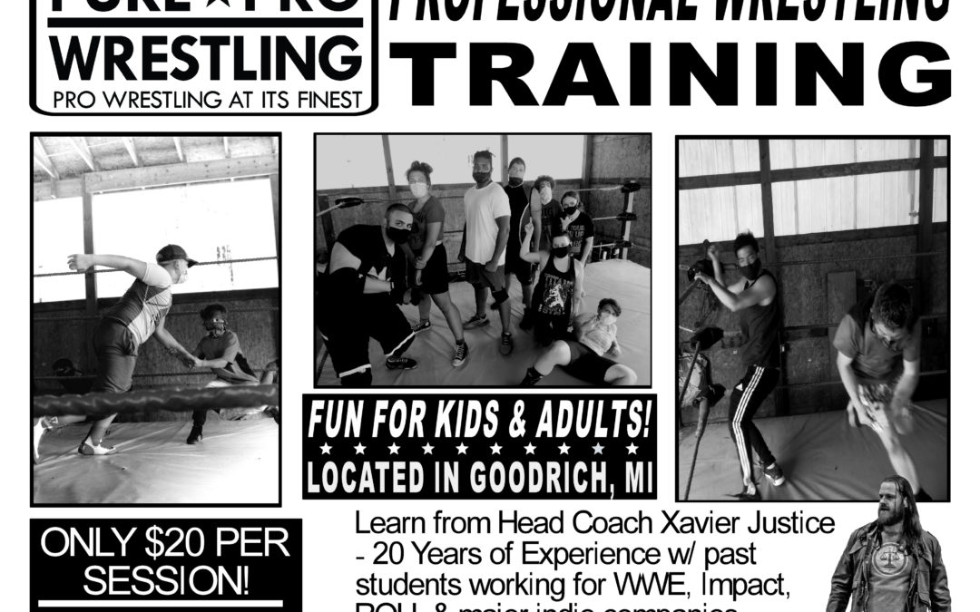 Pro Wrestling Training in October