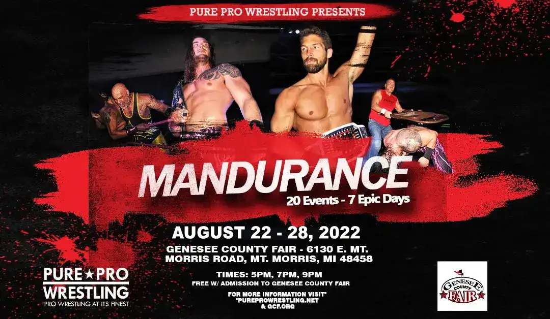 Mandurance at the Genesee County Fair – Aug 22-28, 2022