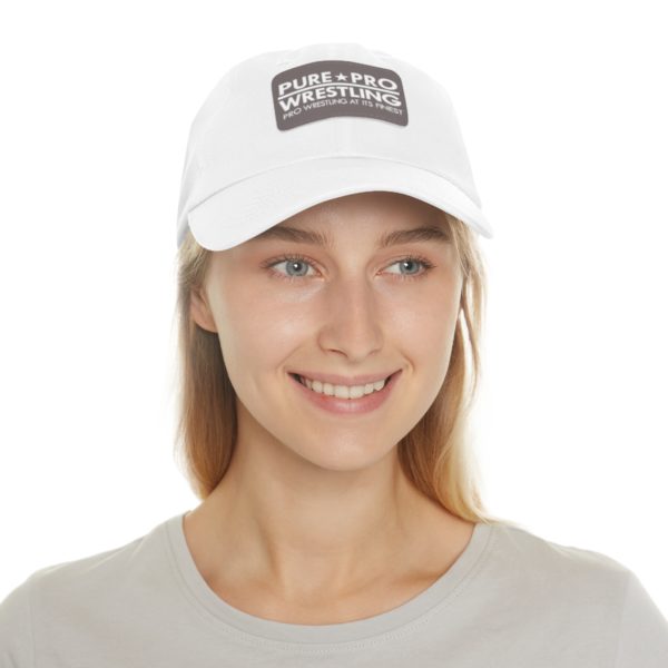PPW - Dad Hat with Leather Patch (Rectangle) - Image 8