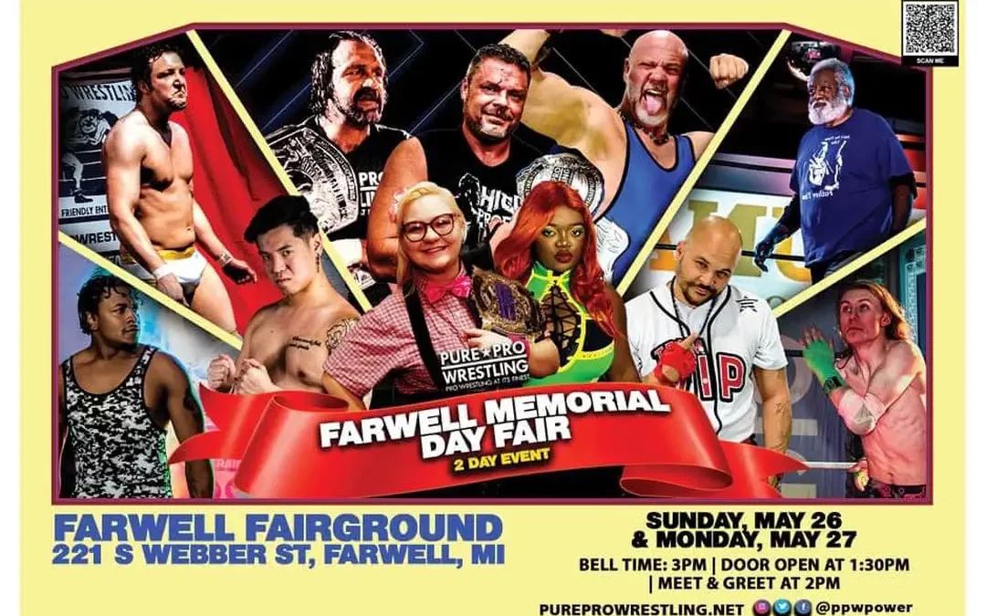 Live Event: Farwell Memorial Fair – Farwell, MI – 5-26 and 5-27-24
