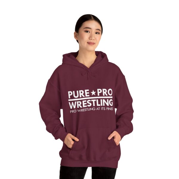 Pure Pro Wrestling - Unisex Heavy Blend™ Hooded Sweatshirt - Image 32