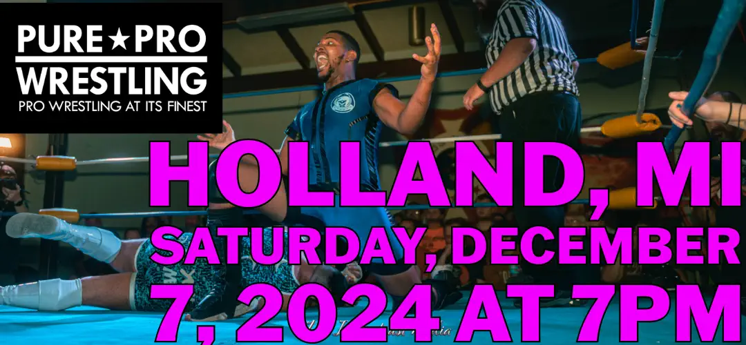 Pure Pro Wrestling Returns to Holland, MI for “Twas The Night Before Christmas”