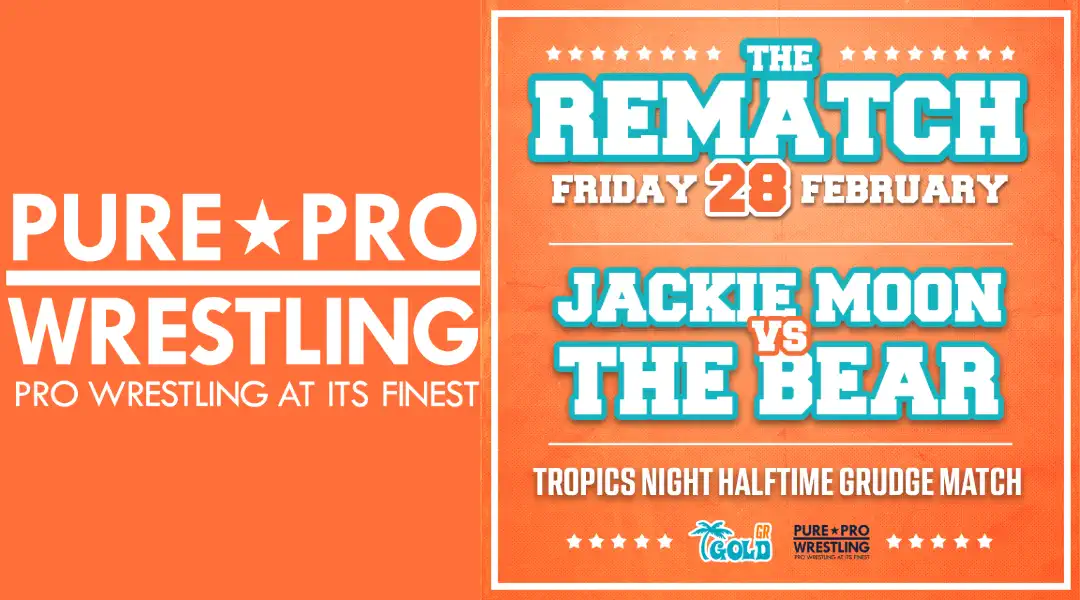 Pure Pro Wrestling Teams Up with the Grand Rapids Gold for Flint Tropics Night on February 28th