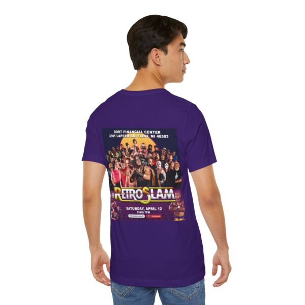 Pure Pro Wrestling RetroSlam 2025 Unisex Jersey T-Shirt - Image 5