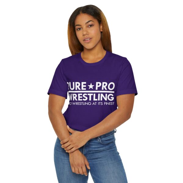 Pure Pro Wrestling RetroSlam 2025 Unisex Jersey T-Shirt - Image 4