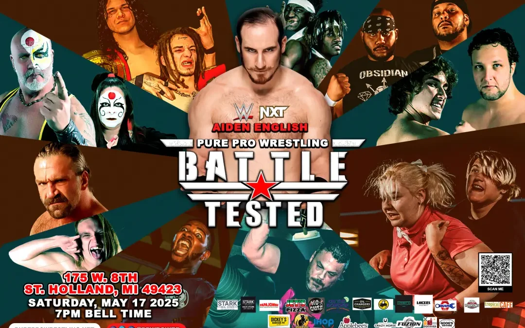 Live Event May 17, 2025: WWE Alum Aiden English Coming To Holland, MI