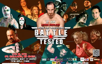 Live Event May 17, 2025: WWE Alum Aiden English Coming To Holland, MI